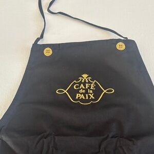 Apron from the Cafe de la Paix at the InterContinental Paris Le Grand